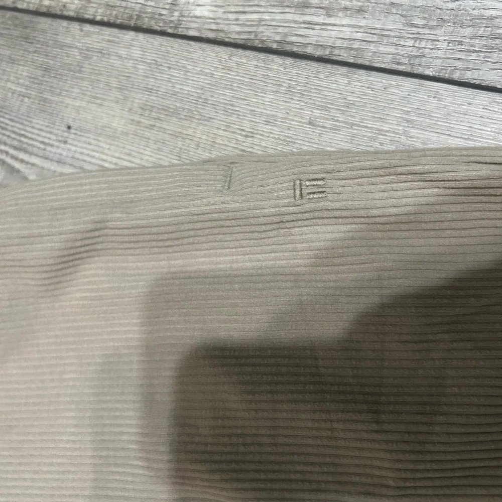 Tommy John Driftwood Drawstring Ribbed Joggers Lounge Pants Pockets NWT
